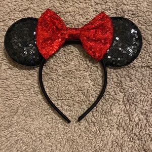 Mini mouse ear headband